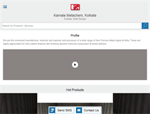 Tablet Screenshot of kamalametachem.com